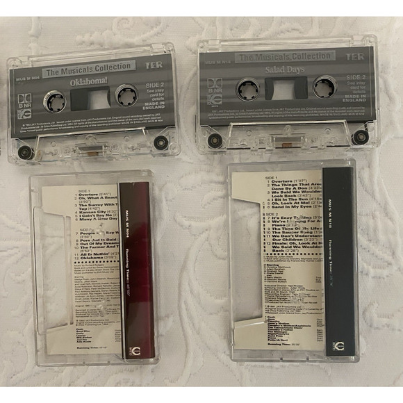 VTG Lot of 5 The Musicals Collection -Cassette Tape -Musical Theater Show Music - Picture 8 of 8